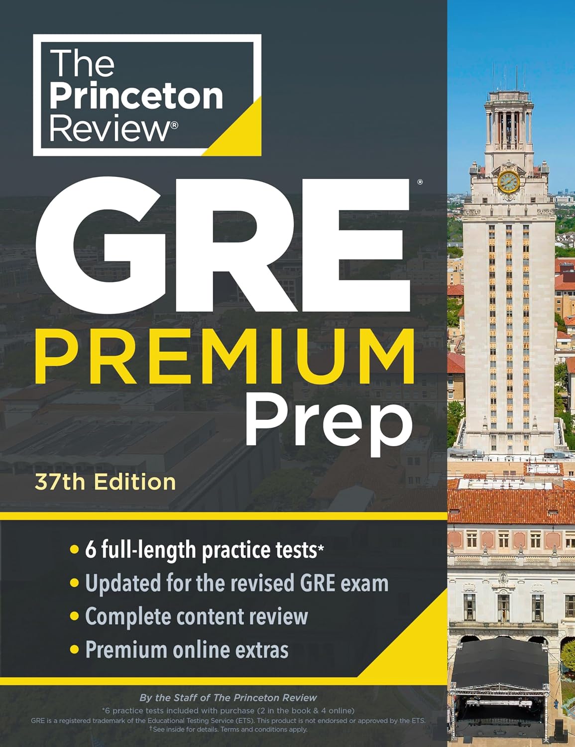 Princeton Review GRE Premium Prep, 37th Edition